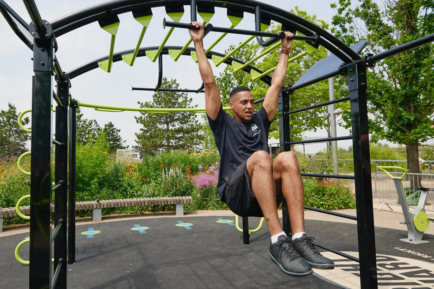  The Right Guard Aerocycle gym at Queen Elizabeth Olympic Park.